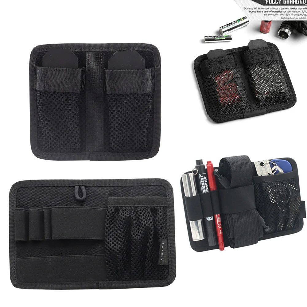 Edc Carry Kit - ยุทธวิธีตะขอรัดกระเป๋า EDC อุปกรณ์เสริมตาข่ายกระเป๋ากระเป๋าเป้สะพายหลังใส่กระเป๋า Modular Panel Organizer