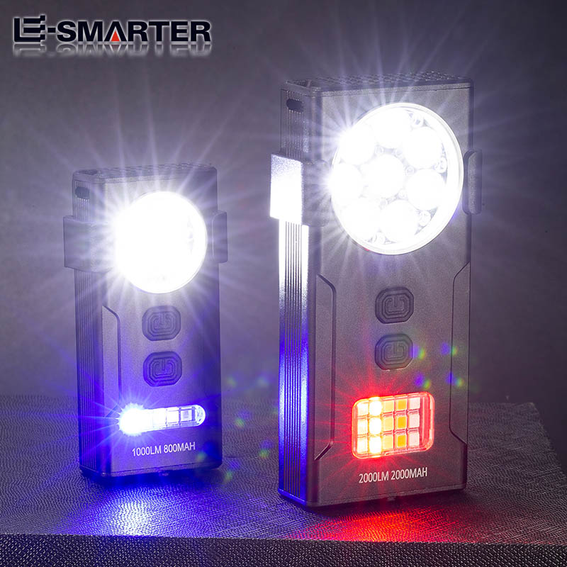 Edc Carry Clip - ไฟฉายพวงกุญแจ EDC LED ขนาดเล็กทำงานชาร์จได้แบบพกพากลางแจ้งไฟฉายฉุกเฉินพร้อมคลิปแม่เหล็กโคมไฟตั้งแคมป์
