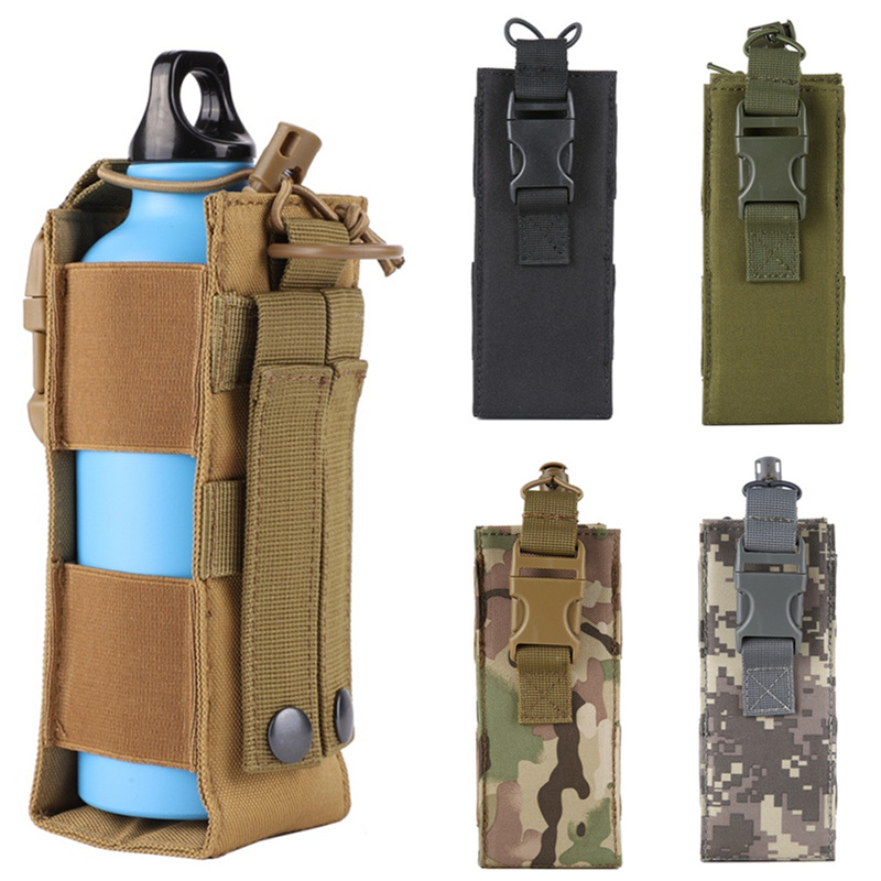 Edc Carry Fanny Pack - ซองใส่ขวดน้ำแบบ Molle สำหรับกิจกรรมกลางแจ้ง ขี่จักรยาน ตั้งแคมป์ เดินป่า
