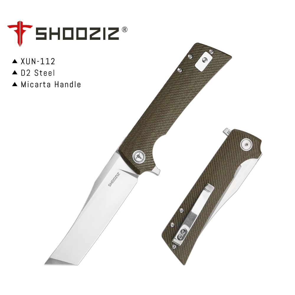 มีดพับ Shooziz XUN112 EDC พร้อ - Edc Carry Clip บทวิจารณ์และราคา