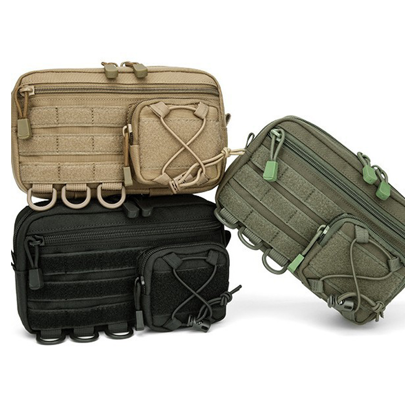 กระเป๋าคาดเอวแบบยุทธวิธี Molle - Edc Carry Fanny Pack บทวิจารณ์และราคา