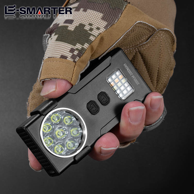 ไฟฉายพวงกุญแจ EDC LED ขนาดเล็ก - Edc Carry Clip บทวิจารณ์และราคา