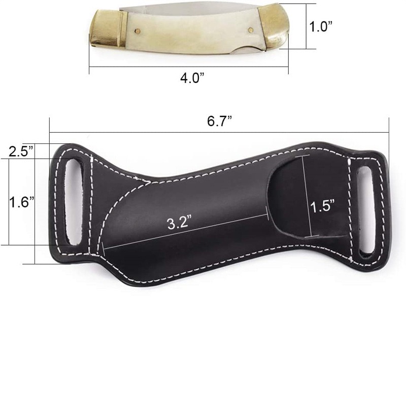 ซองมีด EDC หนังแท้ สำหรับพกพาแ - Edc Carry Knife บทวิจารณ์และราคา
